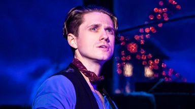 Aaron Tveit in Moulin Rouge. Pic: Matthew Murphy/Boneau/Bryan-Brown